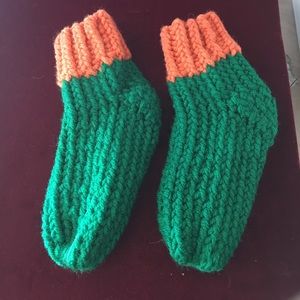 Kids pumpkin House slippers